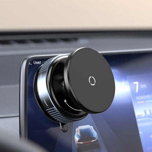 Rotatable Magnetic Vacuum Car Phone Holder.